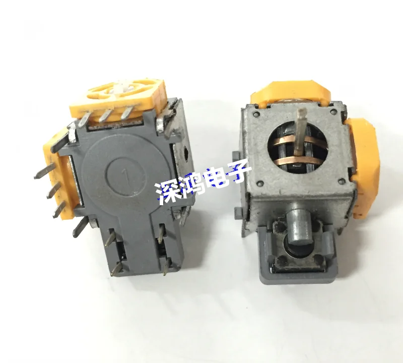 RJ13 joystick potentiometer 4 direction switch with push switch toy airplane model joystick handle 7mm