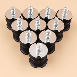 10Pcs/lot Annular Isolator Buffer Mount Kit Fit HUSQVARNA 136 136LE 137 137E 141 141E 142 142LE Chainsaw Spare Parts