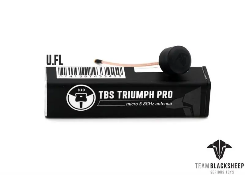 Original TBS TRIUMPH PRO SMA STUB U.FL UFL MMCX 90° degree 5.8G Antenna For FPV Racing Drone