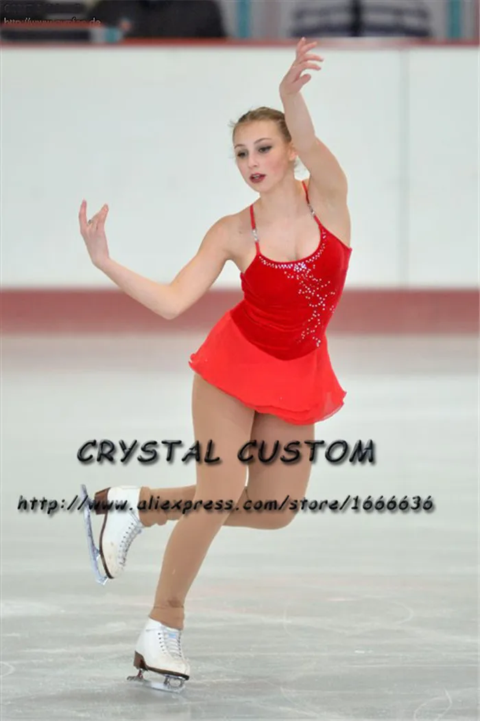 

Professional Custom Figure Skating Dresses Adult Graceful New Brand Ice Skating Dresses For Competition DR4485