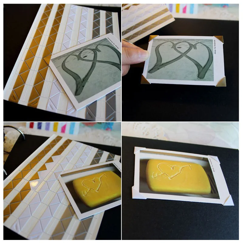 250pcs/box Home Decor Frame Picture Decor Self Adhesive Photo Albums Photo Corner Direct Pumping DIY Paper Stickers Stationery