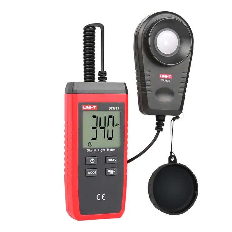 UNI-T UT383S Digital Light Meter  Lux / FC Meters Luminometer Photometer 200,000 Lux Luminometer Photometer Measure Tester