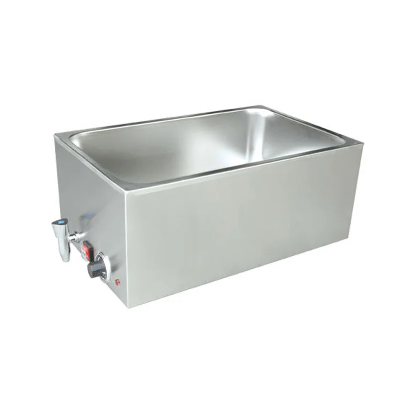 Bain Marie en acier inoxydable PKLH-K205ATM, 200mm de profondeur à l'intérieur, pour bar et lieu de loisirs