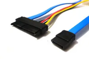 Chenyang CY Chenyang Hard Disk SFF 8482 SAS Cable 29pin to 1 SATA 7pin 0.7m