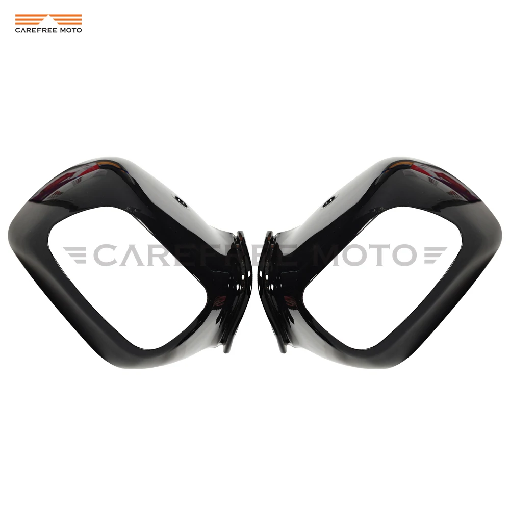 Left & Right Black Motorcycle Rear View Mirrors Cover case for Honda Goldwing GL 1800 F6B 2013 2014 2015