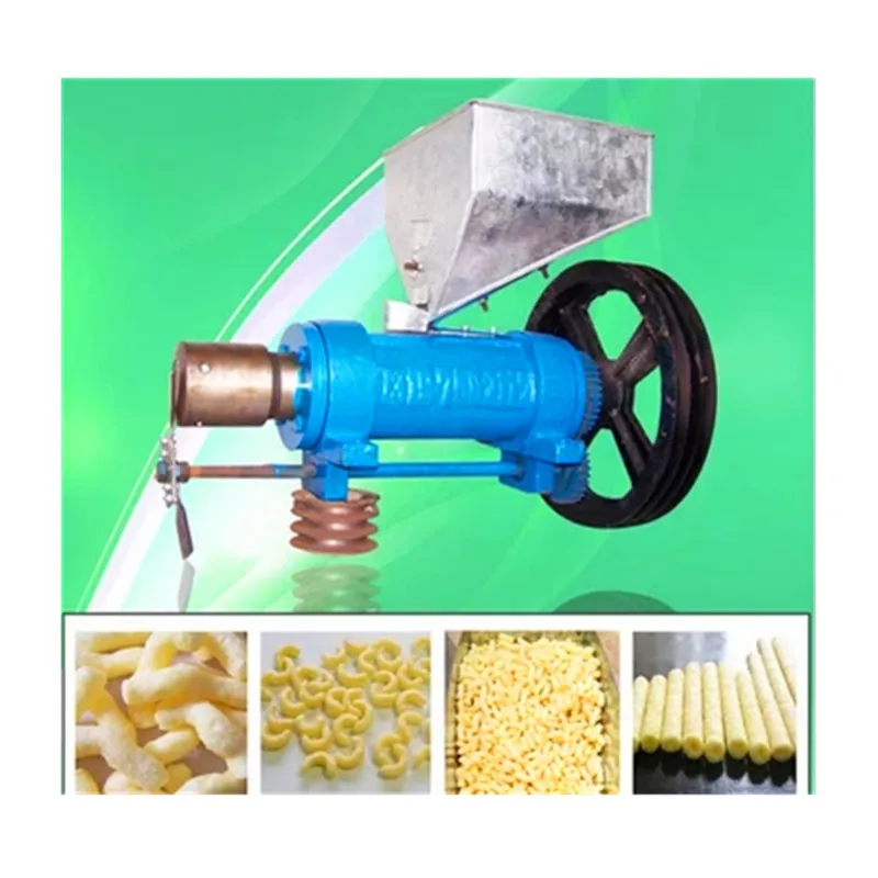 Puff Snack Machine mini corn puffing machine puffed rice snacks extruder ZF