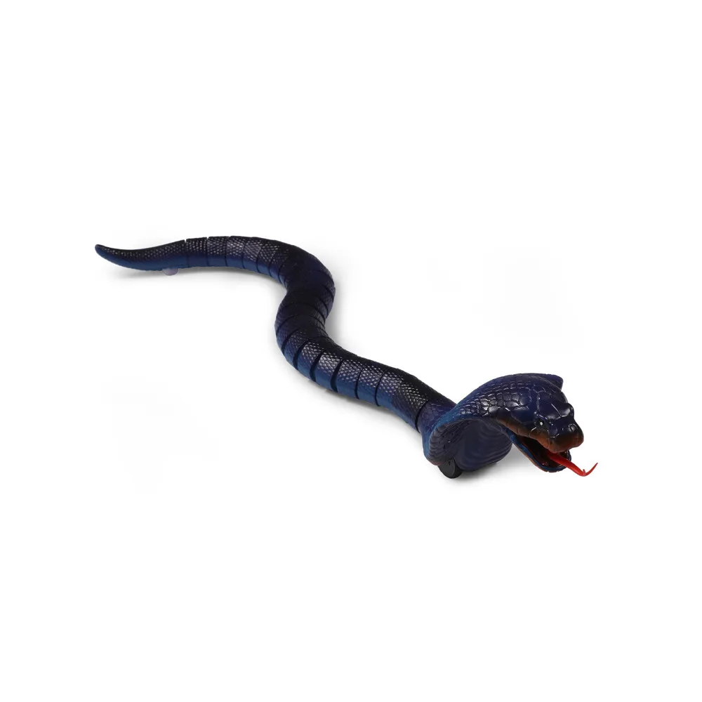 Hot Simulation Snake Infrared RC Remote Control Scary Creepy Reptile Snake Toys robot anti-stress creeper Gift For Adult Child