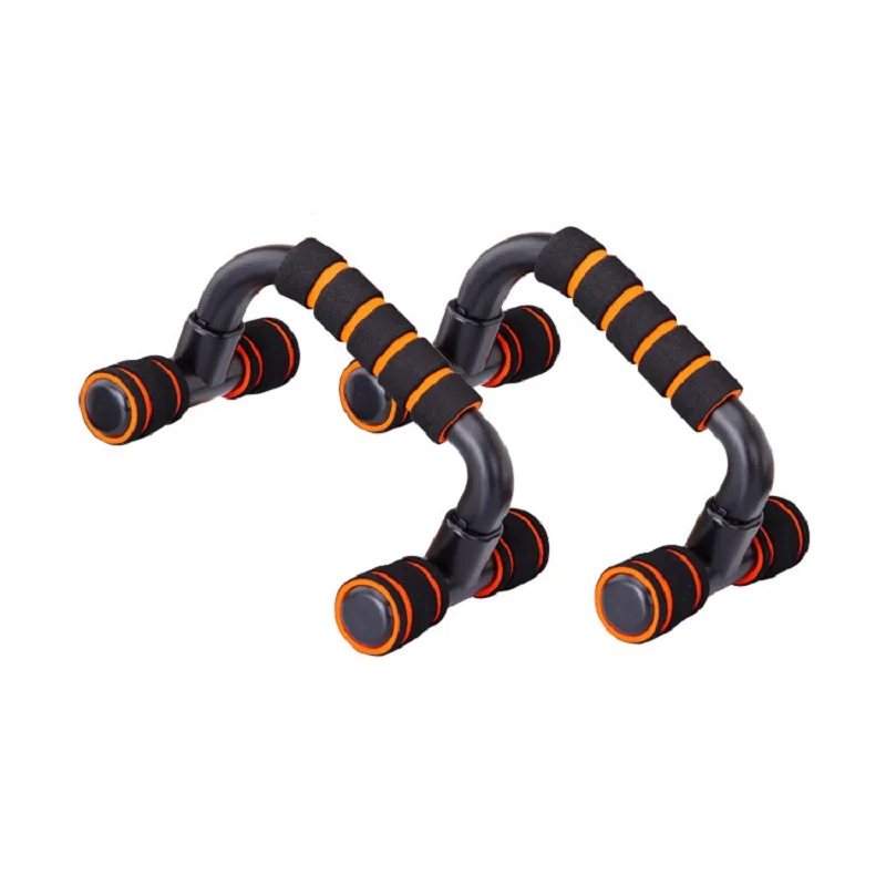 1 Pair Fitness Pushup Stands Sport Gym Exercise Training Chest Bar Sponge Hand Grip Trainer For Body Building Fitness