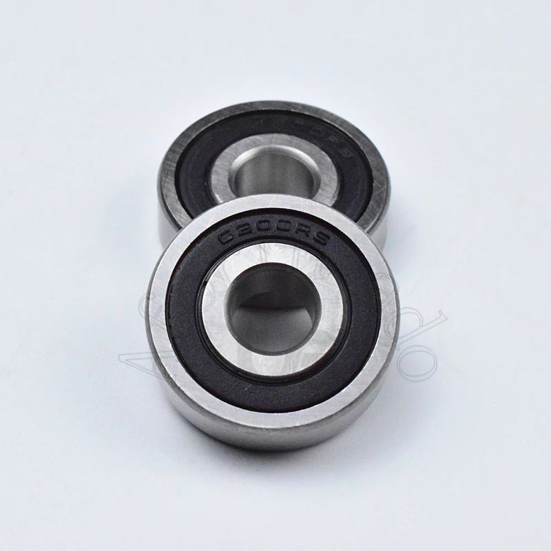 6200RS   chrome steel rubber Sealed Bearing 1pcs  10*30*9(mm)