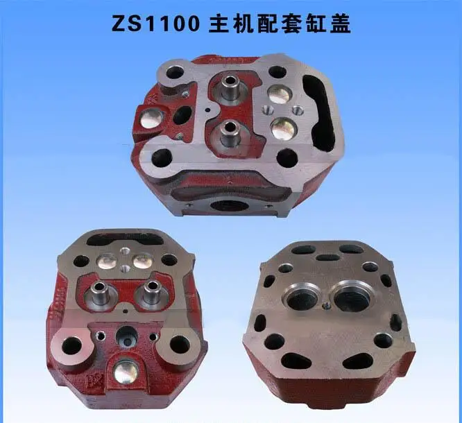 Fast Shipping Diesel Engine ZS1100 Direct injection cylinder head and head gasket suit for Changchai Water Cooled