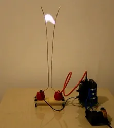 jacob ladder High voltage arc cool DIY Experiment Kit Tesla coil physical experiment geek toy