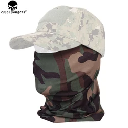 EMERSONGEAR Fast Dry Hood Protective Face Rapid Dry Multi-functional Hood Mask Airsoft Camping Breathable Mask Wooland EM6628