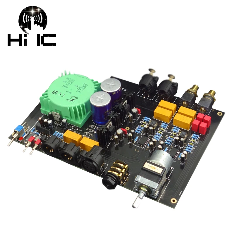 Полный сбалансированный вход полный сбалансированный выход усилитель для наушников низкое искажение