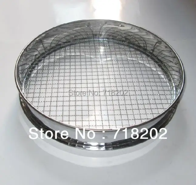 15cm*5cm stainless steel test sieve/soil sieve/stone sieve/laboratory sieve(2/3/4/5/6/8/10/12/14/15/16/18/20 mesh)-handmade-1pc