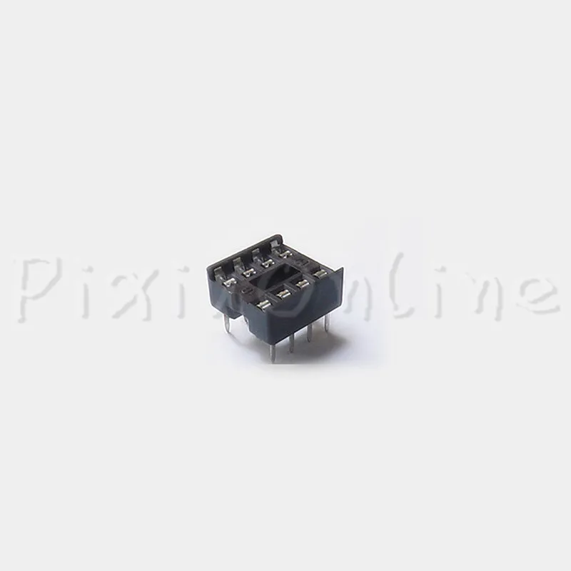 20PCS ST079 DIP8 IC Sockets Adaptor 8 Pin Solder Type IC Connector Chip Base Free Shipping