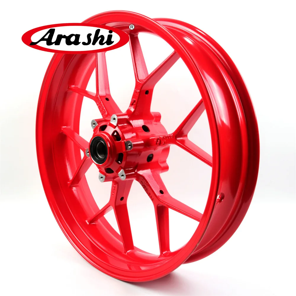 Arashi Front Wheel Rim For HONDA CBR1000RR Fireblade 2006 2007 Motorcycle Tire Rim Hub Front Brake Disc Rotor Set CBR 1000 RR