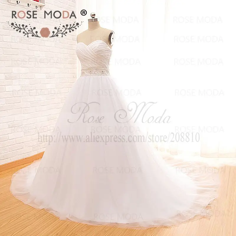 Rosa moda princesa vestidos de casamento foto real