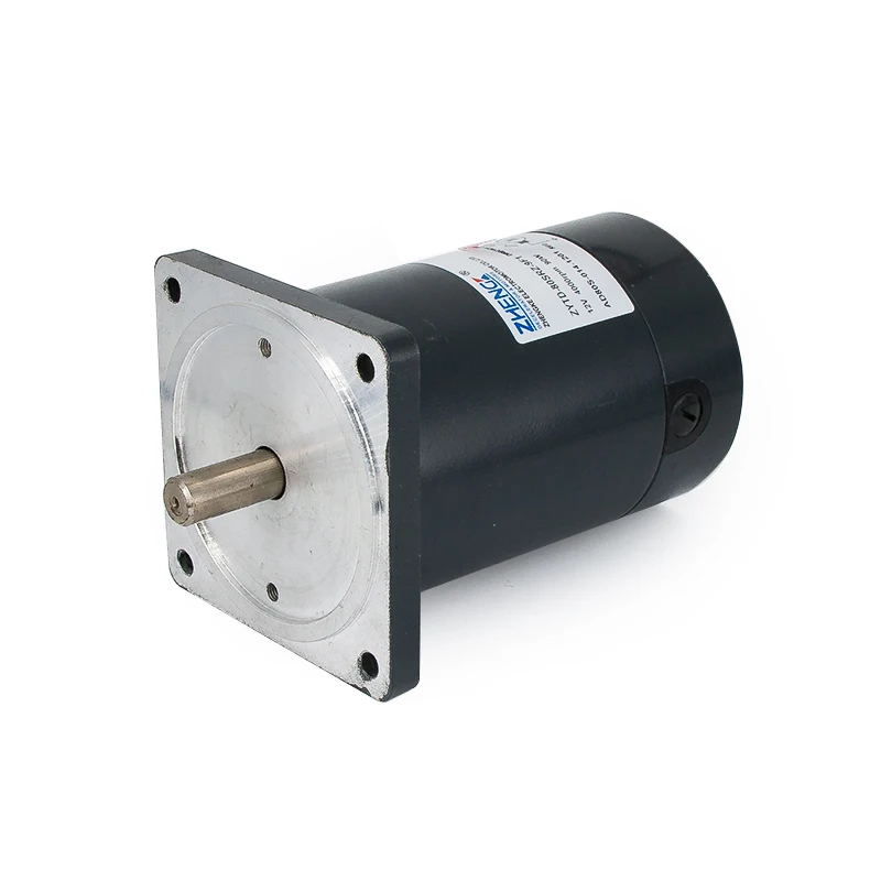 Miniature DC Motors, All Aluminum Motors, Gearbox Motors, Pure Copper Wire Motors, 80SRZ-8F2 12V24V 80mm