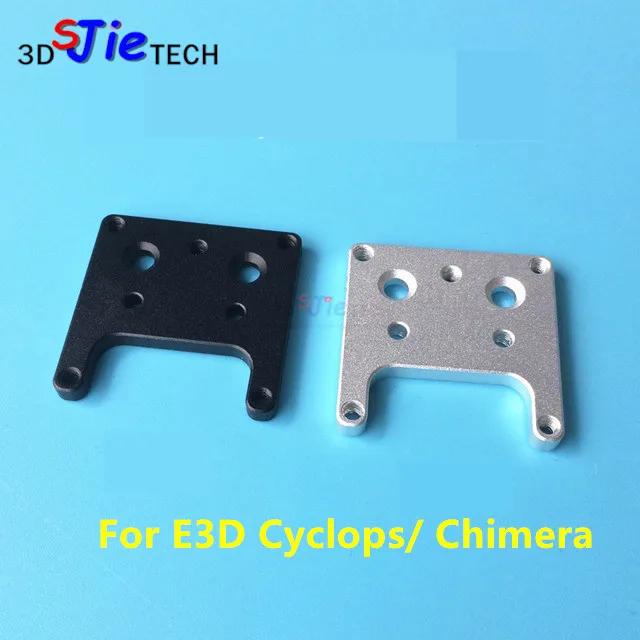 

Cyclops/ Chimera UM Aluminum Connector Mounting Plate for UM2 Extruder Connect Cyclops / Chimera hotend