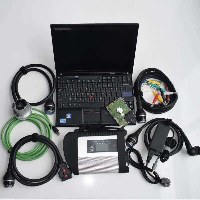 Mb Star c4 Sd Connect Multiplexer Cables Diagnostic Tool Laptop x200t 4g SSD 480GB Ready to Work Software  Latest Version