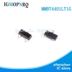 100PCS/Lot MMBT4401 MMBT4401LT1G 4401 2X 600mA 40V SOT-23 NPN SMD Transistor Triode