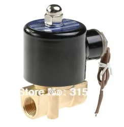 2W025-08 New DC 12V Electric Solenoid Valve 1/4' for Air Water Gas Diesel