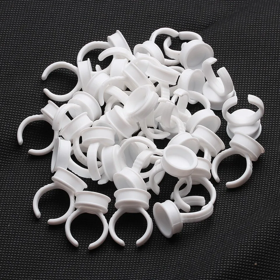 NEWCOME – porte-anneau de colle pour Extension de cils, support de colle individuel, fleur de soleil, tasse de colle, faux cils, support adhésif, outils de maquillage