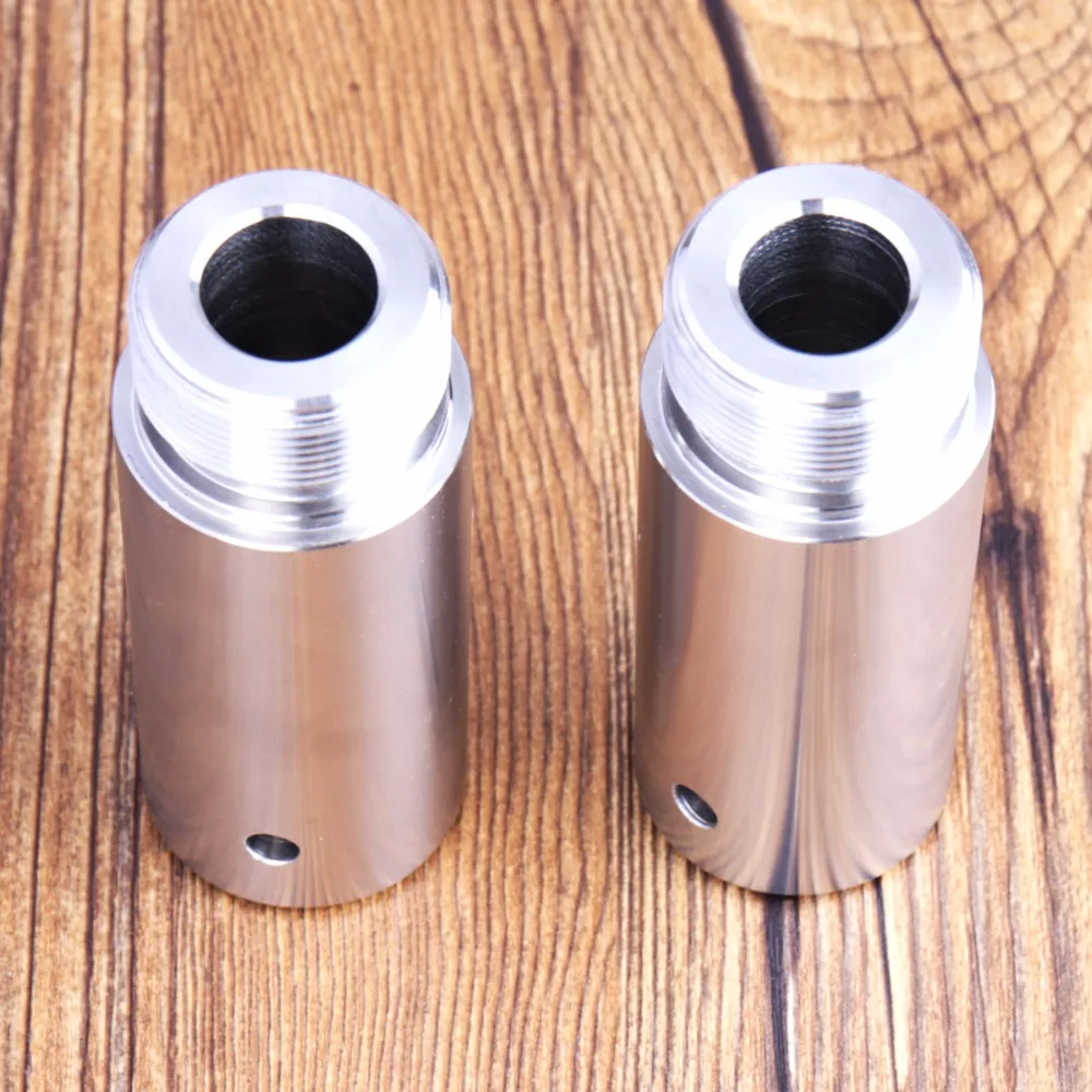 1Pair 39mm Front Fork Tube 3in Extensions For Harley Dyna Glide Sportster XL 883 1200 Parts
