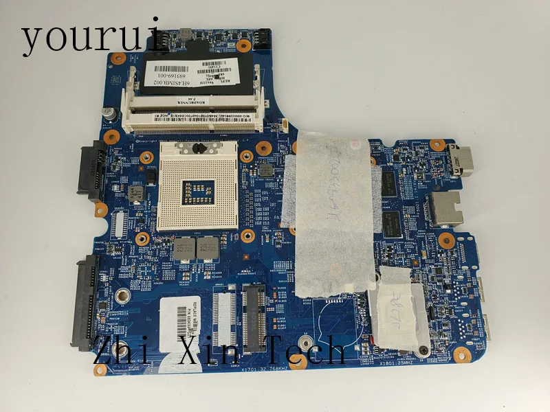 yourui  683493-001 683493-501 683493-601 for HP 4441S 4541S 4741S series laptop motherboard HD7650M 1GB mainboard full test