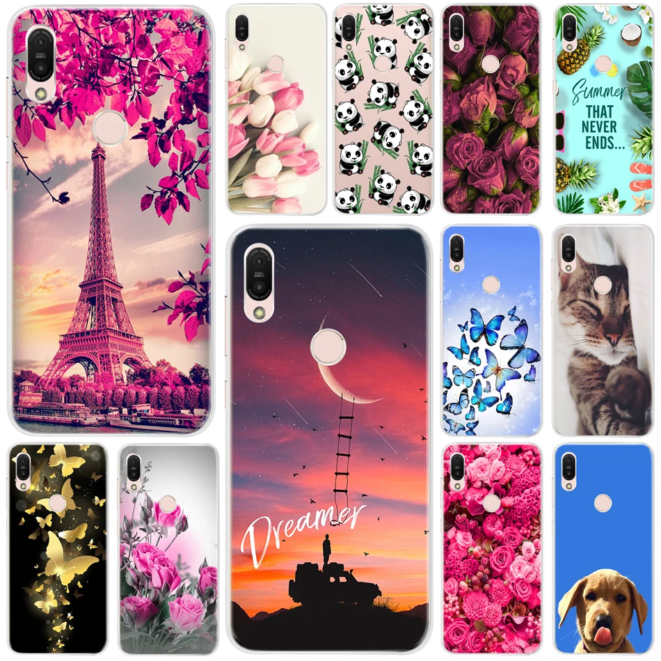 Cute Silicone Case For ASUS Zenfone Max Pro M1 ZB602KL Back Cover Full Protection Case for ASUS M1 ZB602KL ZB602 ZB 602 KL Funda