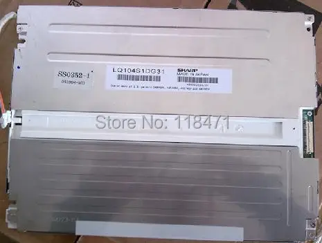 

LQ104S1DG31 10.4 inch LCD Panel 800 RGB *600 SVGA original grade A one year warranty