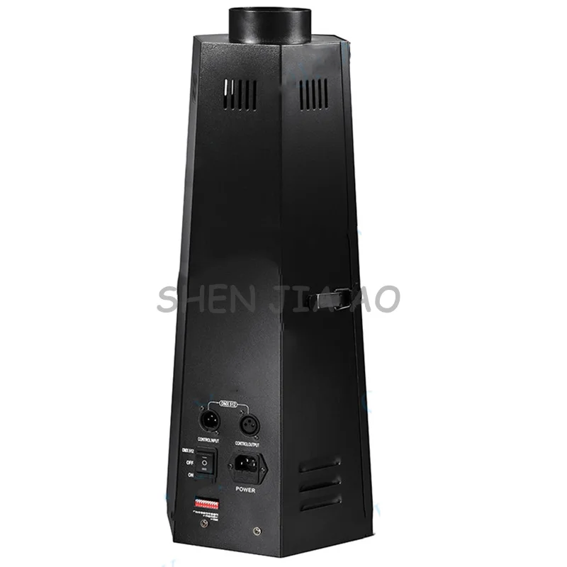 DMX512 ستة الزاوية لهب النار آلة للهندسة الاحتفال الزفاف أداء المرحلة تأثير سداسية رذاذ ولاعة 1 قطعة