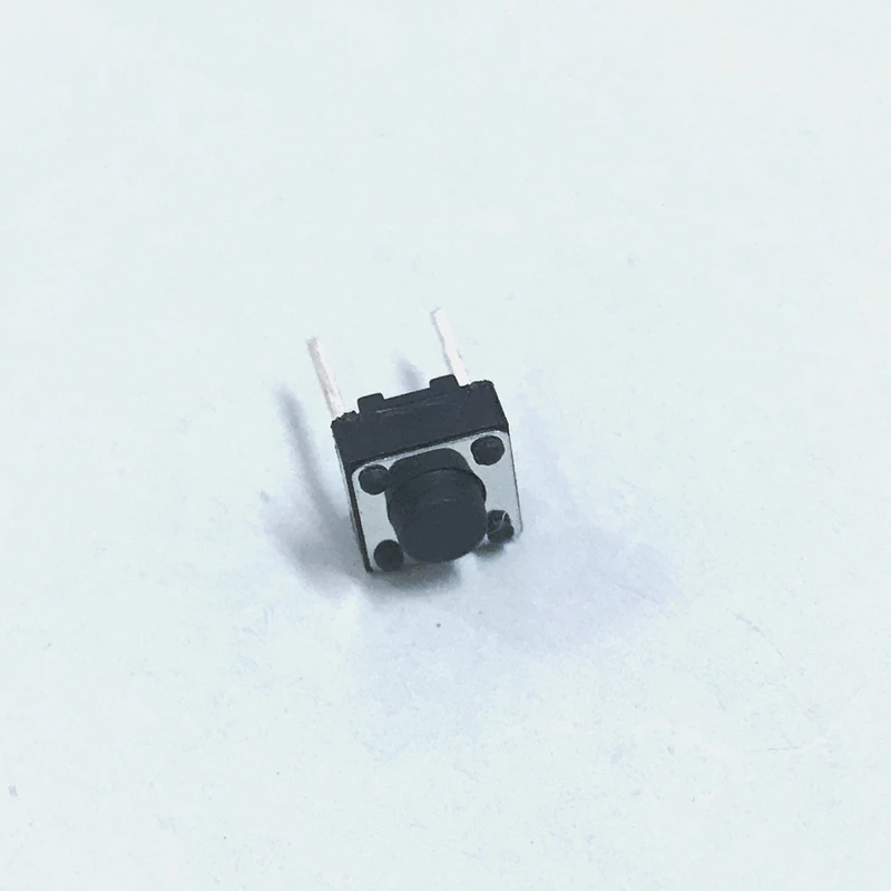 100PCS Tactile Push Button Switch 6x6x4.3 5 6 7mm 4.3 mm  DIP-2 Key Micro Switch 6*6*5 4.3 6mm 7mm 2P 0.5A 12V