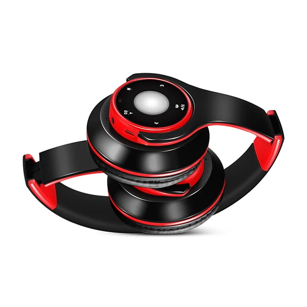 Buntes Stereo-Audio-MP3-Bluetooth-Headset, kabellose Kopfhörer, Ohrhörer, unterstützt SD-Karte mit Mikrofon, 20 Stunden Spielzeit