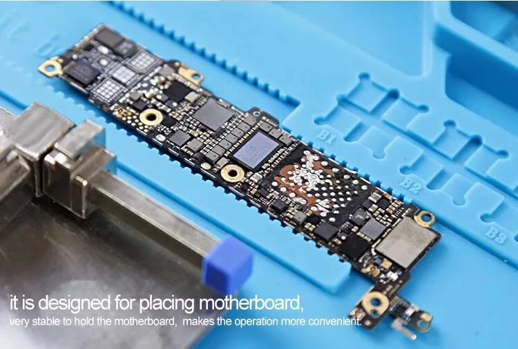 ใหม่ล่าสุด45-30ขนาดใหญ่เสื่อทนความร้อน BGA Soldering Station ฉนวนกันความร้อน Pad S-160C Insulator Pad การบำรุงรักษาแพลตฟอร์ม