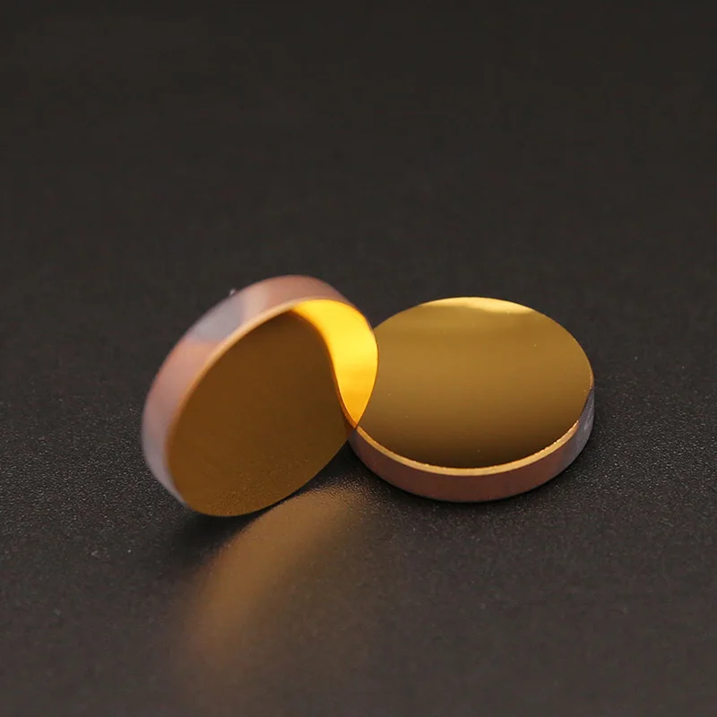 Gold-plated plane mirror / Reflectance: >99.5% / Metal mirror D6mm -25.4mm T3mm-8mm