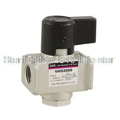 

Black Knob Residual Pressure Relief 3 Port Manual Valve