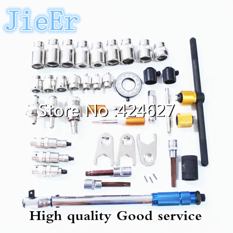 Fuel injector decomposition tool g019 universal repair and repair toolbox combination package multifunctional 38 sets of tools