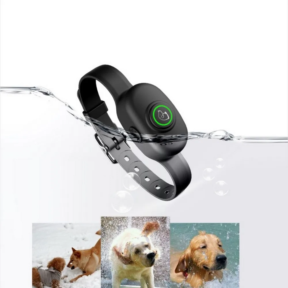 

Pet Dog Anti Bark Collar Electric Collar Waterproof Dog Training Rechargeable Dog Stop Barking Collar Pet Trainer