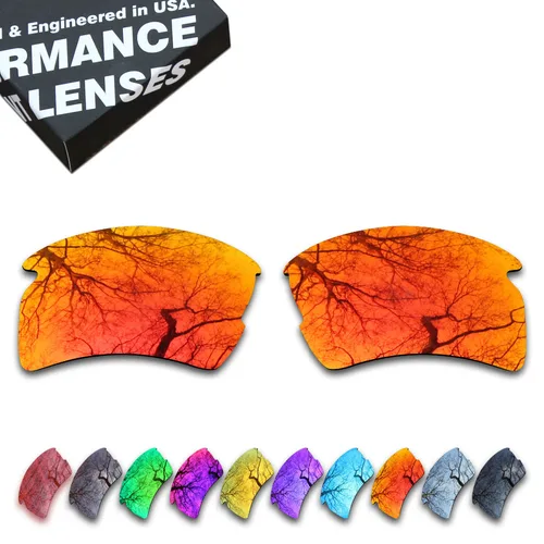 Imagen 1 del producto Millerswap-lentes polarizadas de repuesto para gafas de sol Oakley Flak 2,0 XL, solo lentes, múltiples opciones