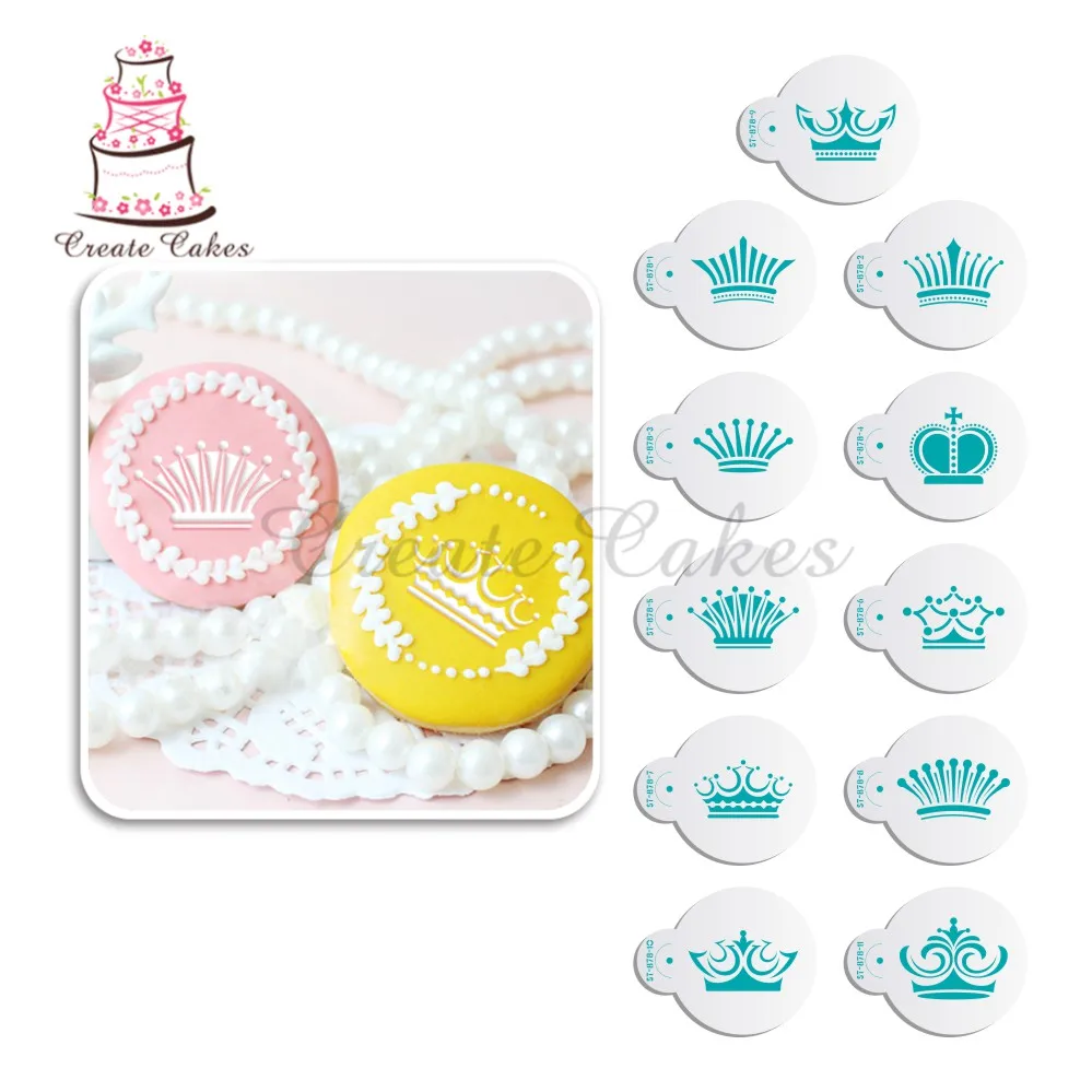 11Pcs/Set Crown Coo…
