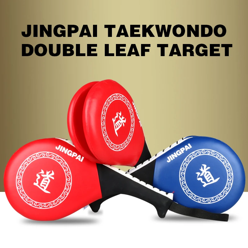 1 sztuka Taekwondo podwójna stopa docelowa Kick Boxing Pad Target Tae Kwon Do Karate Kick boxing Free Combat MMA Foot Target