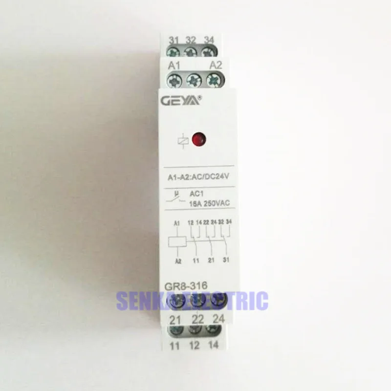 Mini devis intermédiaires de contrôle industriel, rail DIN, citations auxiliaires