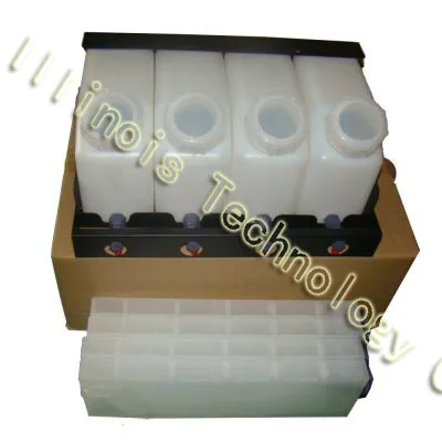 Mimaki Bulk Ink System with Vertical Cartridges--4 Bottles, 4 Cartridges printer parts