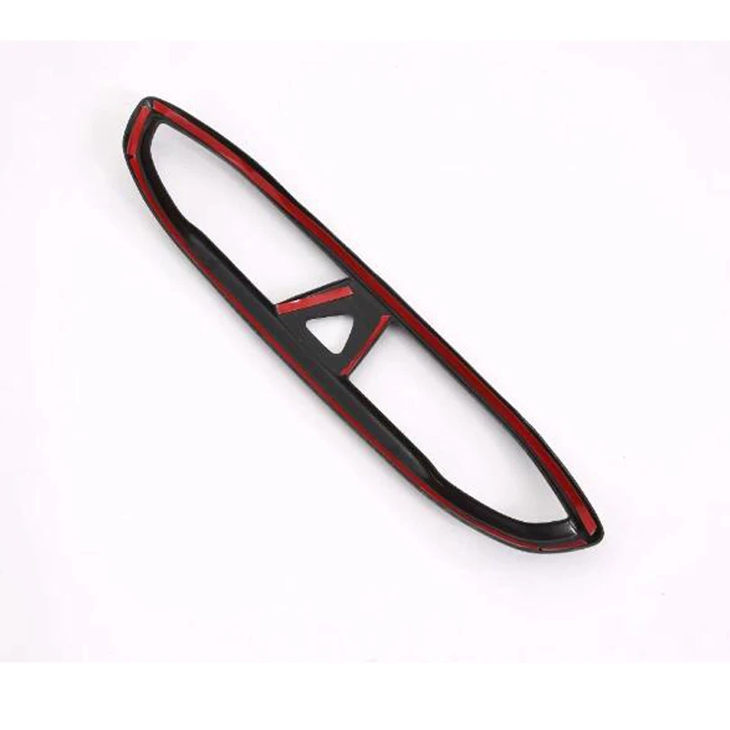 YAQUICKA-إطار لوحة القيادة للسيارة ، ملصق لوحة القيادة ، لهيونداي سانتا في (TM) 2019-2020 ، ملحقات السيارة الداخلية #5