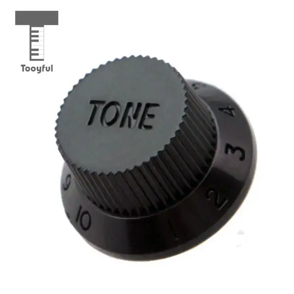 Tooyful Volume Knob Tone Button Replacement Parts for ST Sq Squier Guitar Accessries Pack of 3