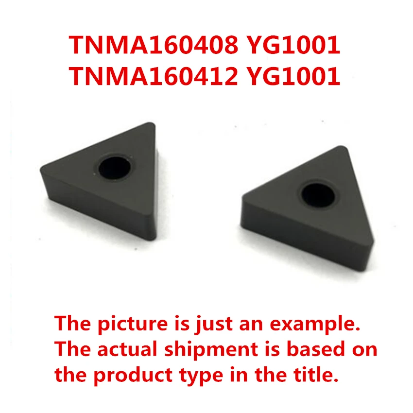 

TNMA160408 YG1001 TNMA332/TNMA160412 YG1001 TNMA333 Korea YG CNC Carbide Inserts For Cast iron Replace UC5115 Apply To K