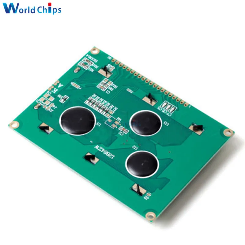 12864 128X64 Dots Grafische Geel Groen/Blauwe Kleur Met Backlight Lcd Display Module Voor Arduino Raspberry Pi diy Kit