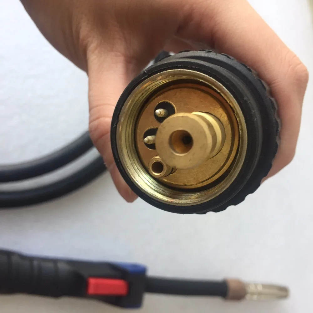 3M เชื่อมคอหงส์แบบยืดหยุ่นสไตล์15AK มีตัวเชื่อมระบายความร้อนด้วยอากาศ CO2 1ชิ้น