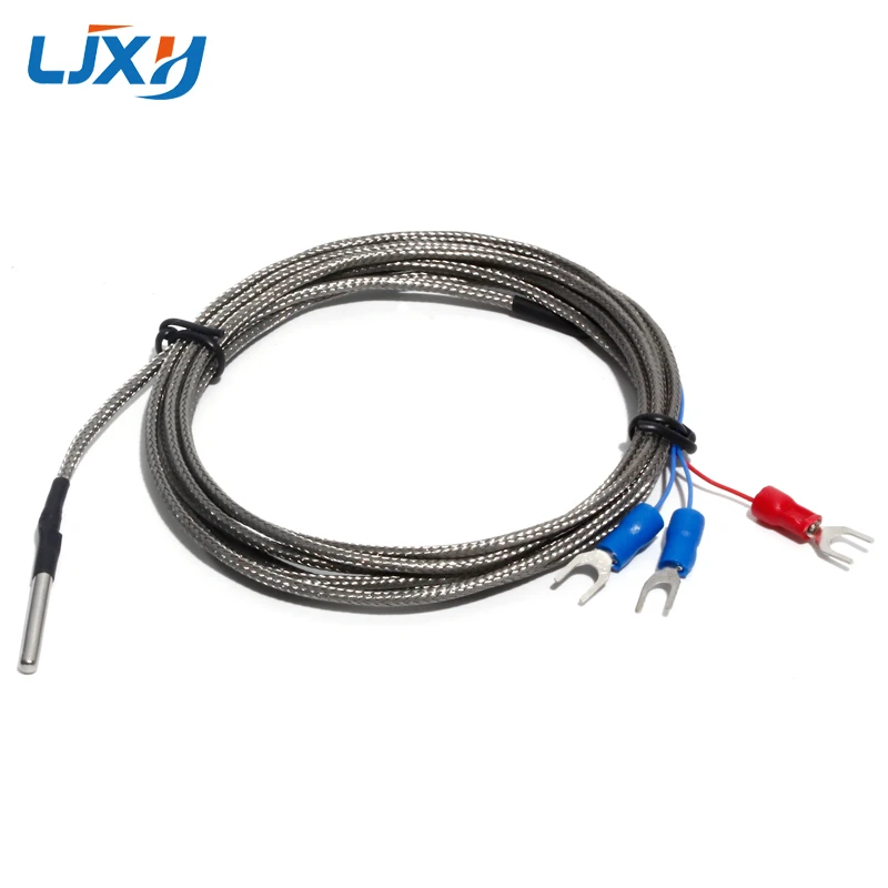 

Stainless Steel RTD PT100 Temperature Sensor Thermocouple 2M Cable